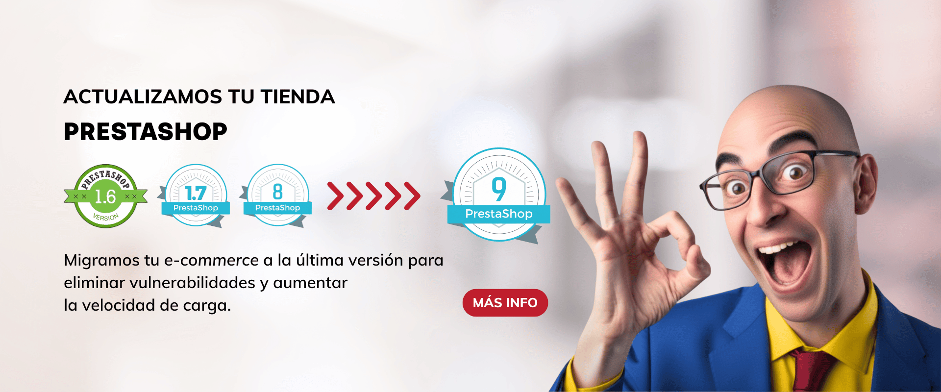 Actualizaci&oacute;n Prestashop - Educreativos